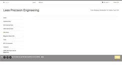 Desktop Screenshot of leesprecision.com