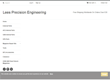 Tablet Screenshot of leesprecision.com